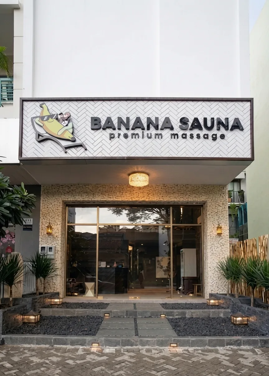 바나나 사우나 사진